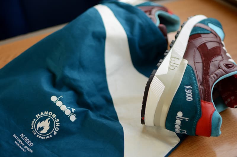 近賞 Hanon x Diadora N.9000「Saturday Special」聯名鞋款