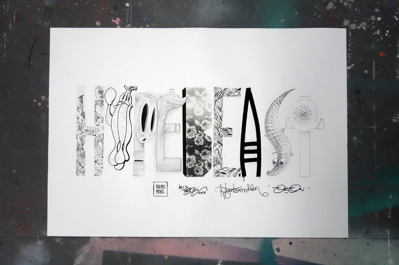 Pen & Paper: Converse Clash Wall 藝術家團體創作