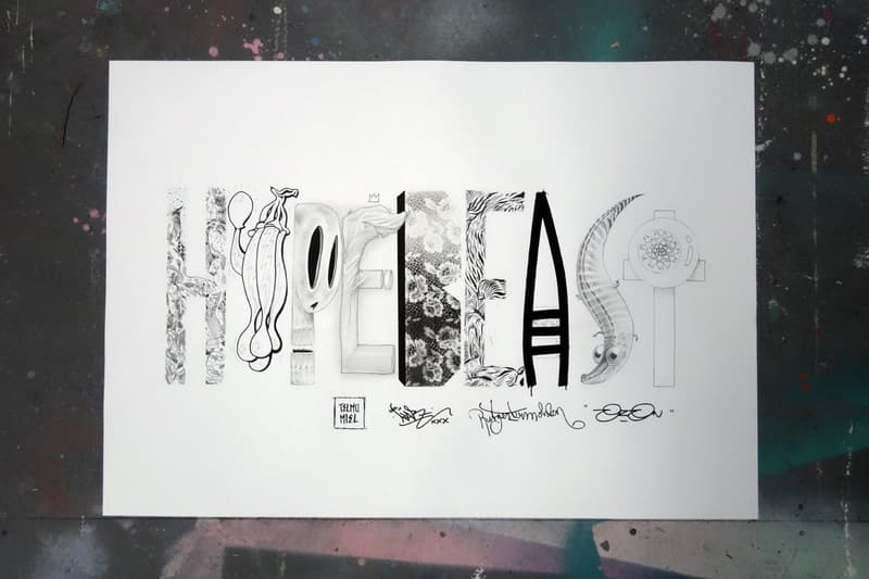 Pen & Paper: Converse Clash Wall 藝術家團體創作