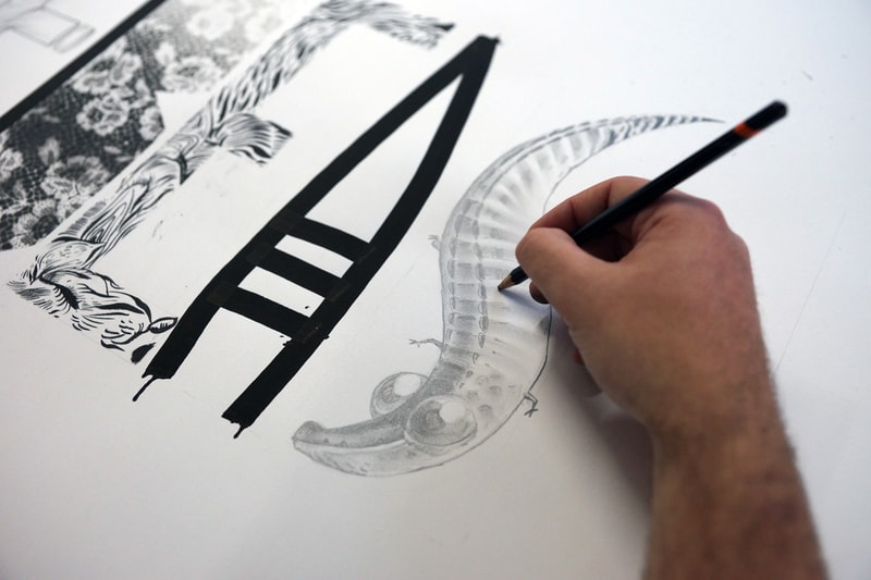 Pen & Paper: Converse Clash Wall 藝術家團體創作