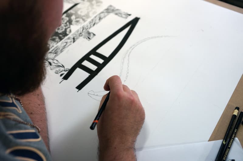 Pen & Paper: Converse Clash Wall 藝術家團體創作