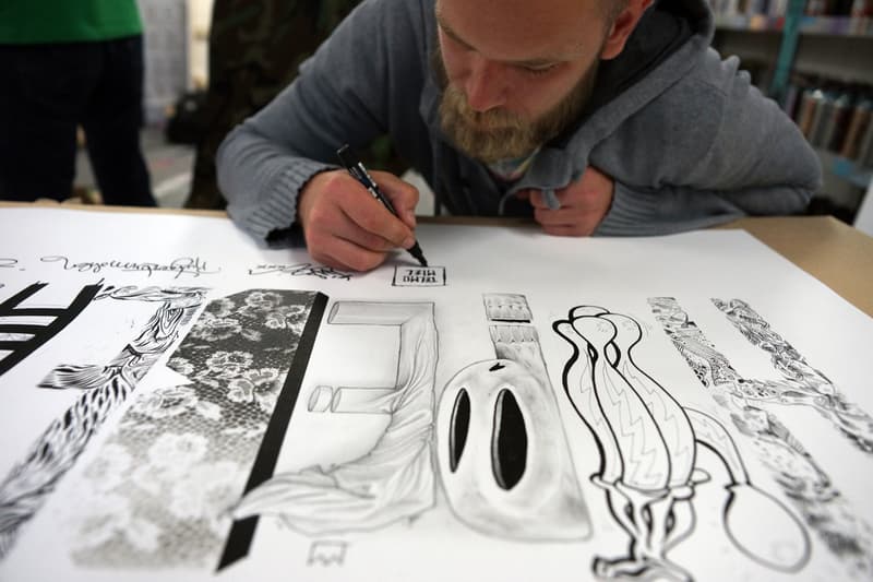 Pen & Paper: Converse Clash Wall 藝術家團體創作