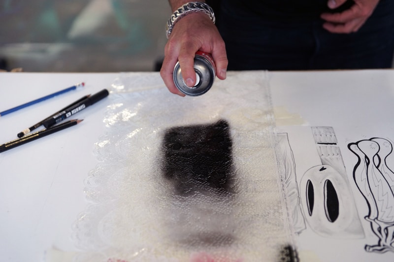 Pen & Paper: Converse Clash Wall 藝術家團體創作