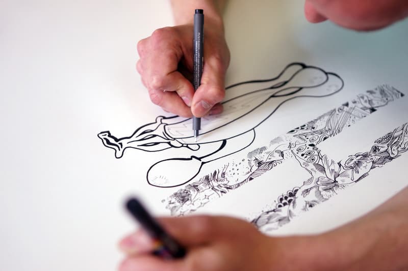 Pen & Paper: Converse Clash Wall 藝術家團體創作