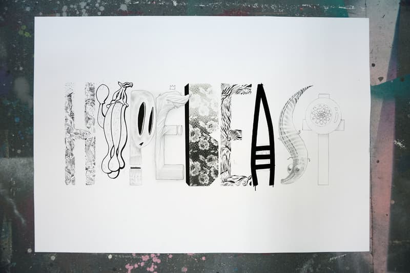 Pen & Paper: Converse Clash Wall 藝術家團體創作