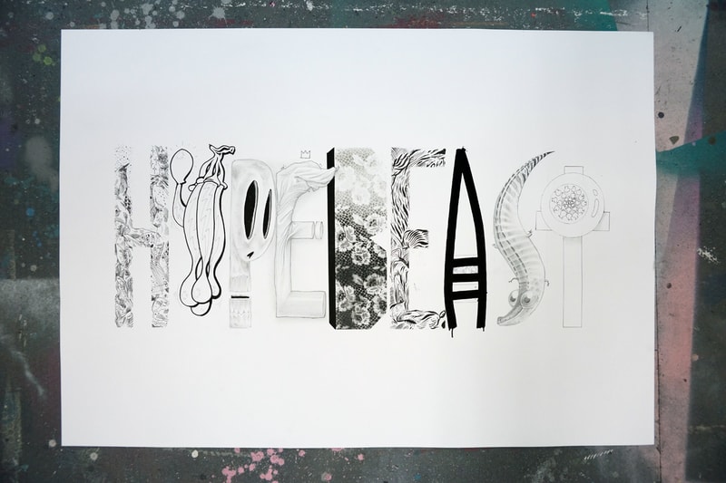 Pen & Paper: Converse Clash Wall 藝術家團體創作
