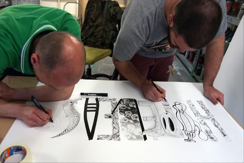 Pen & Paper: Converse Clash Wall 藝術家團體創作