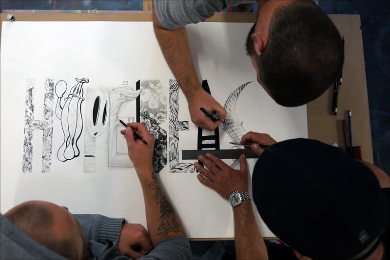 Pen & Paper: Converse Clash Wall 藝術家團體創作