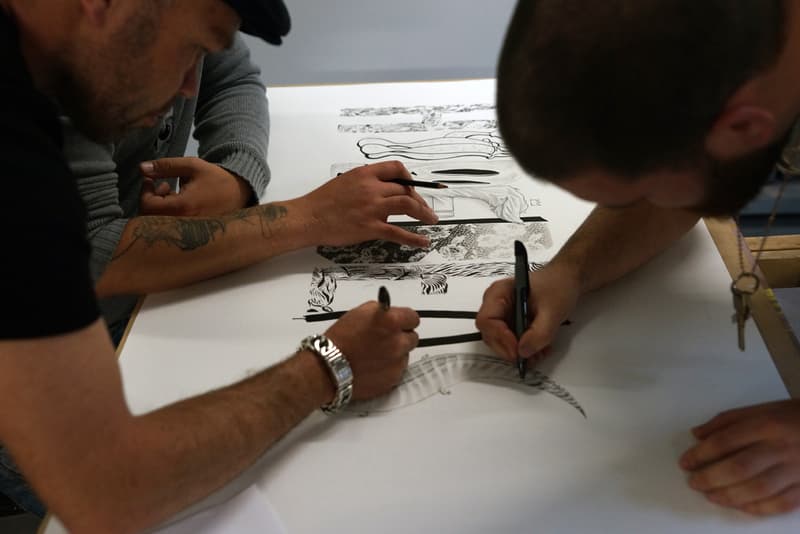 Pen & Paper: Converse Clash Wall 藝術家團體創作