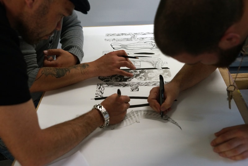 Pen & Paper: Converse Clash Wall 藝術家團體創作