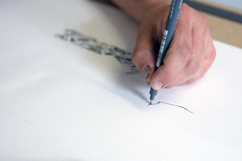 Pen & Paper: Converse Clash Wall 藝術家團體創作