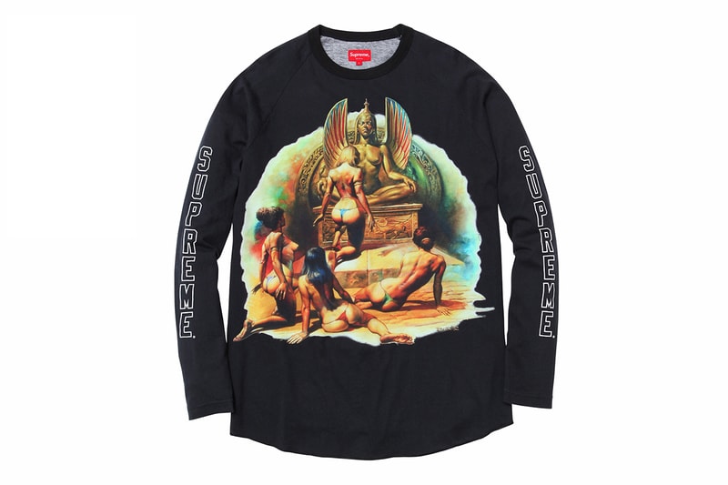 Boris Vallejo x Supreme 2014 春夏聯名 T-Shirts 系列
