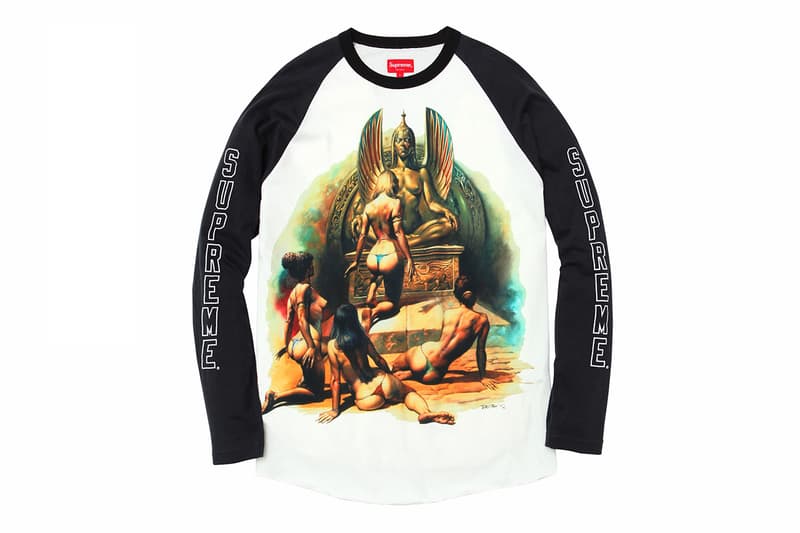 Boris Vallejo x Supreme 2014 春夏聯名 T-Shirts 系列