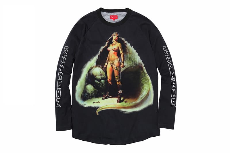 Boris Vallejo x Supreme 2014 春夏聯名 T-Shirts 系列