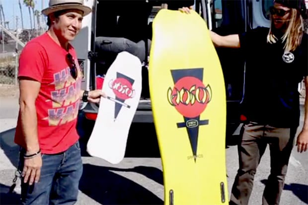 Christian Hosoi x UNIV Hammerhead 聯名衝浪板