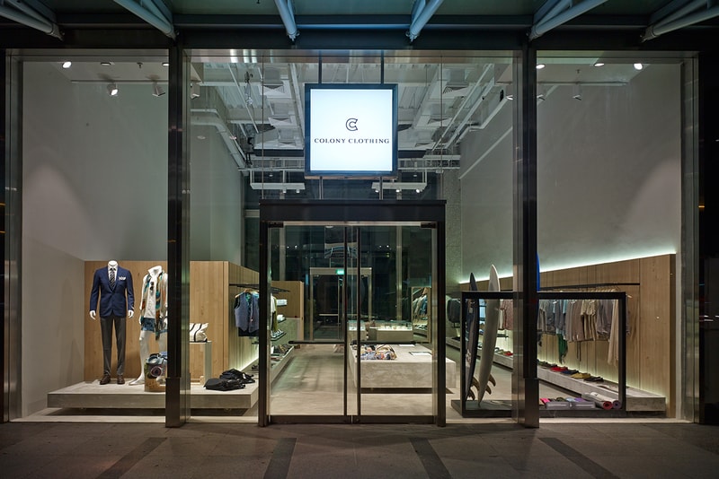 Colony Clothing 新加坡店鋪開幕
