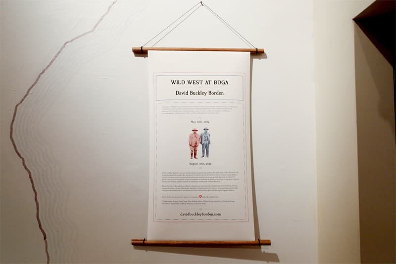 Bodega x David Buckley Borden「Wild West」展覽
