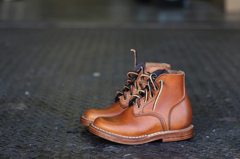 Viberg 打造極罕限量兒童版 Service Boot 迷你皮靴