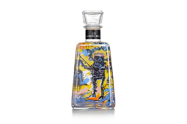 Jean-Michel Basquiat x 1800 Tequila 限量版聯名酒瓶