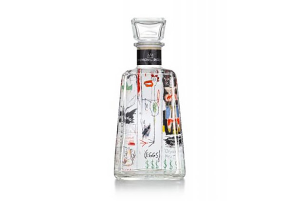 Jean-Michel Basquiat x 1800 Tequila 限量版聯名酒瓶