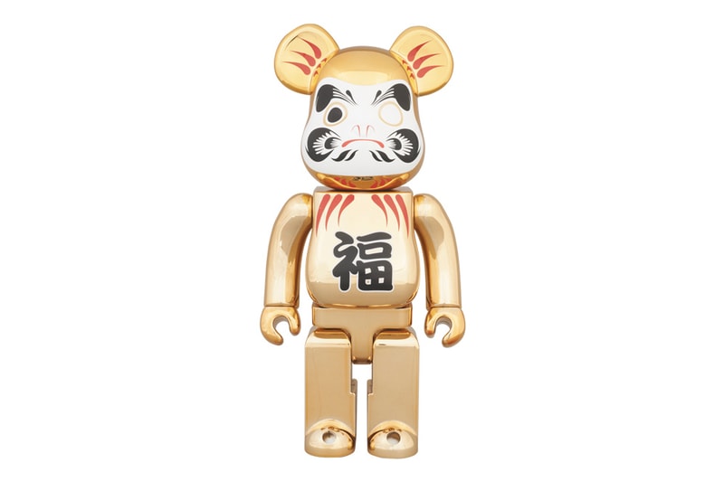 Medicom Toy 東京晴空塔店鋪 2 週年紀念 400% 鍍金 Daruma Bearbrick