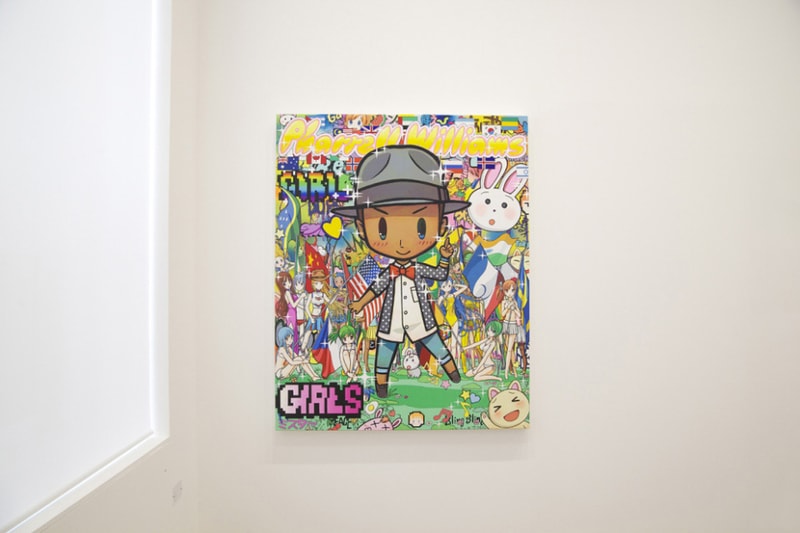 Pharrell Williams「G I R L」藝術展覽 @ Galerie Perrotin