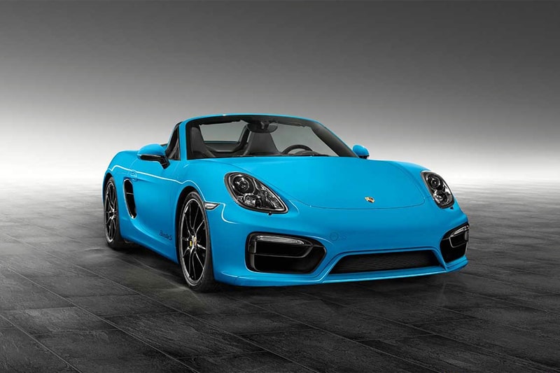 Porsche Exclusive 發布 Boxster S Riviera Blue 定制版本