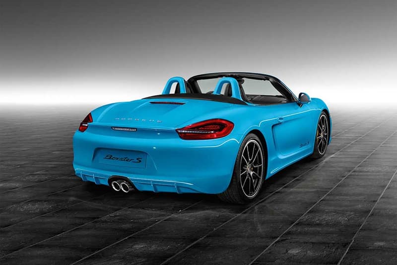 Porsche Exclusive 發布 Boxster S Riviera Blue 定制版本