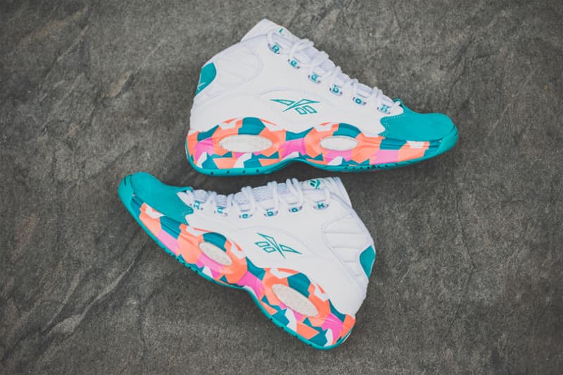 Reebok Question Mid 全新配色設計「White Noise」