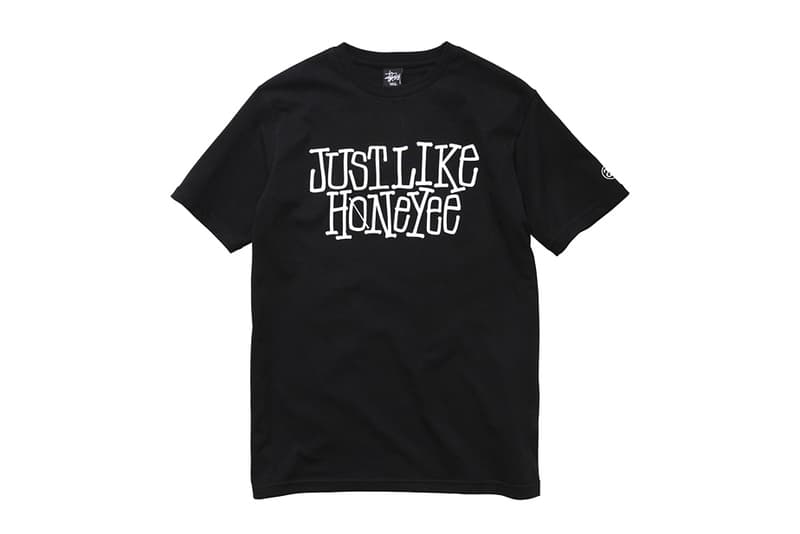 JUST LIKE HONEYEE x Stussy 聯名別注 T-Shirt