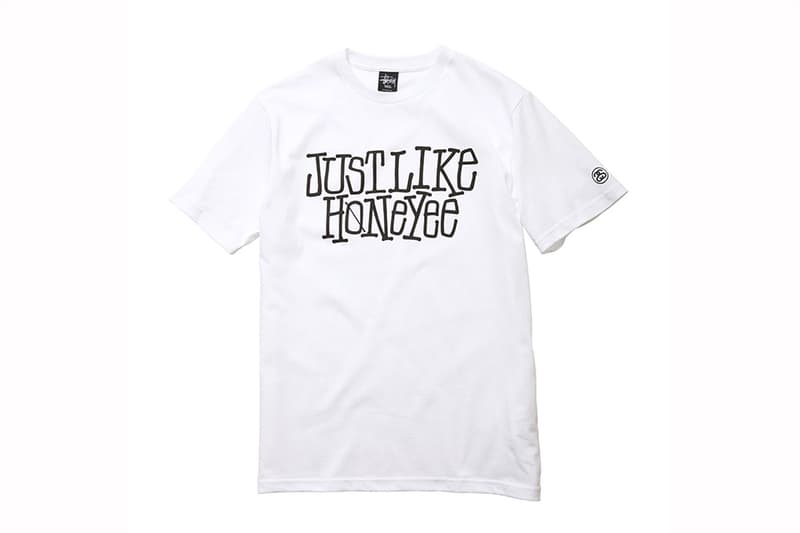 JUST LIKE HONEYEE x Stussy 聯名別注 T-Shirt