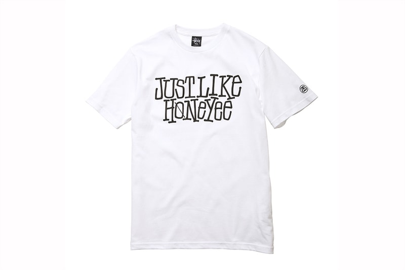 JUST LIKE HONEYEE x Stussy 聯名別注 T-Shirt