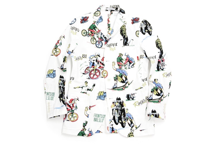 WTAPS for United Arrows & Sons 2014「Frontside Railslide」印花夾克