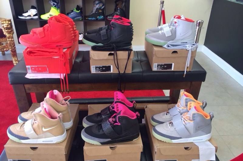一套六雙 Nike Air Yeezy 開價十萬美元