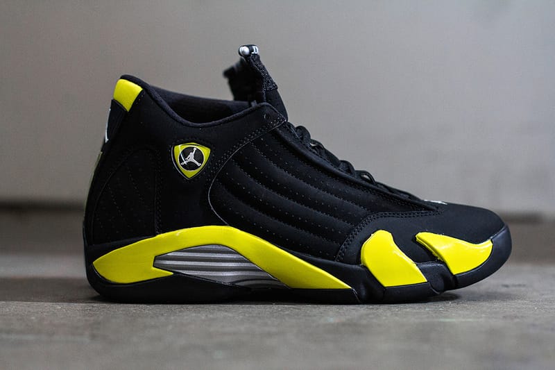 近賞 Air Jordan 14 Retro「Thunder」配色