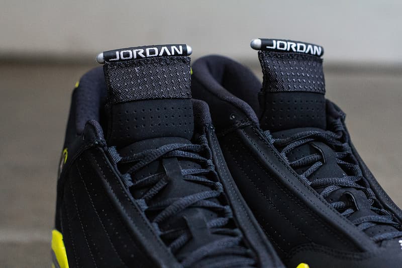 近賞 Air Jordan 14 Retro「Thunder」配色