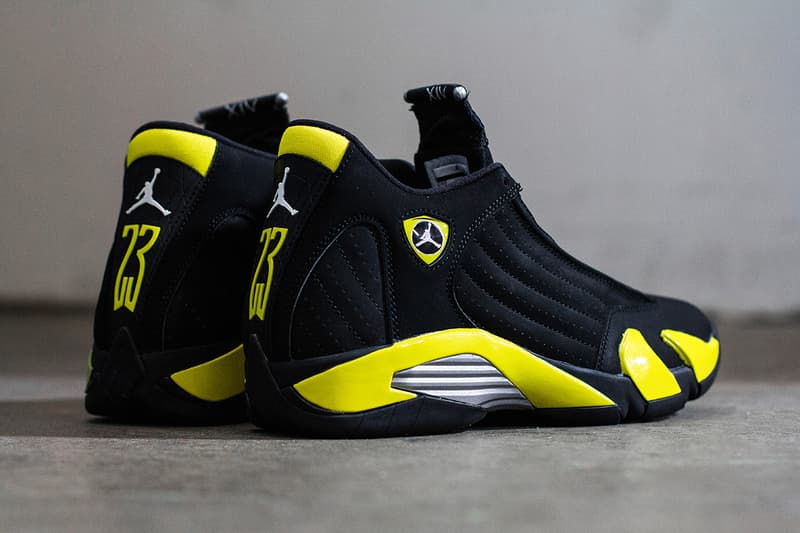 近賞 Air Jordan 14 Retro「Thunder」配色