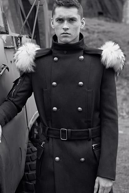 Balmain 2014 秋冬系列造型搭配 Lookbook