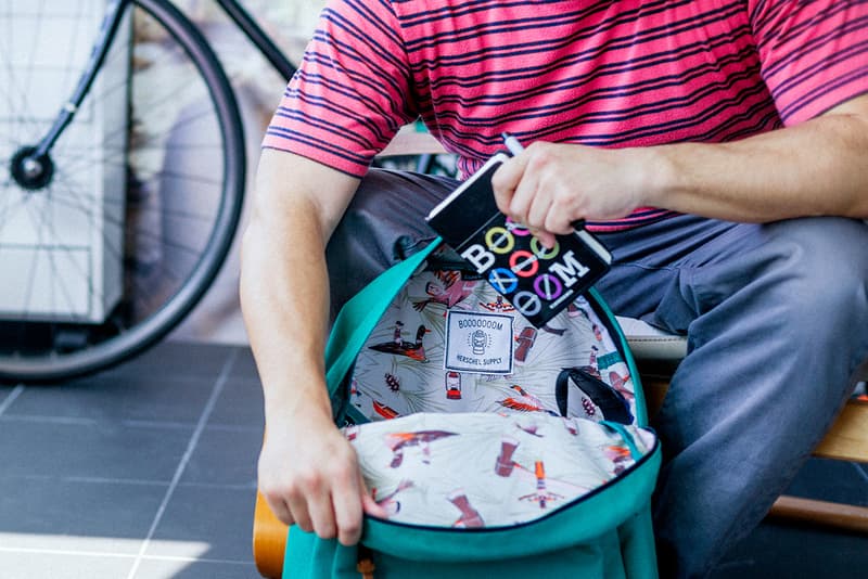 Booooooom x Herschel Supply Co.「Drawing On The Past」聯名系列