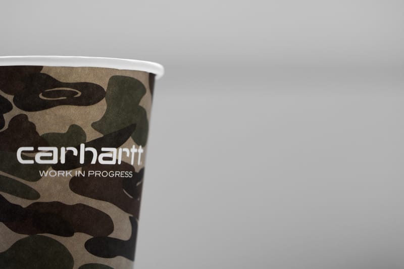 Carhartt WIP 迷彩紙杯
