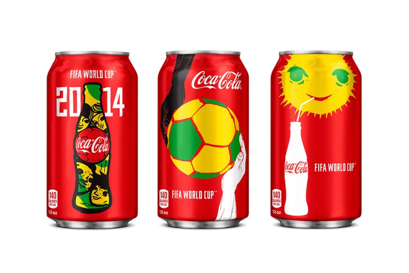 Coca-Cola 2014 世界杯特別版罐身設計