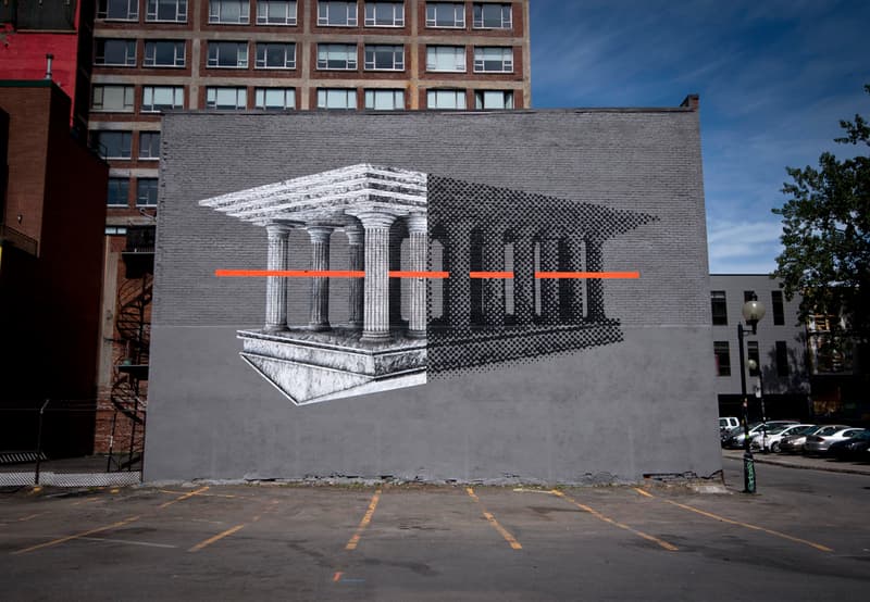 CYRCLE. 巨型壁畫作品「SLAVE」 @ Montreal MURAL Festival