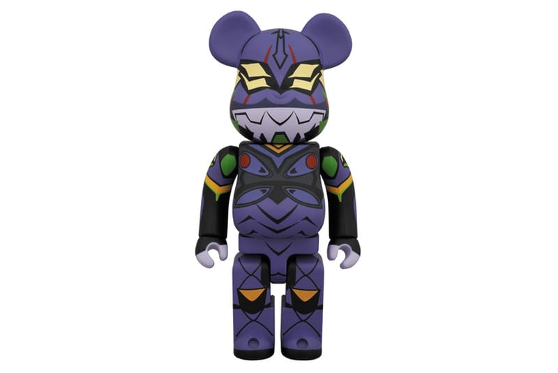 Evangelion x Medicom Toy 400%「13號機」Bearbrick 聯名玩偶
