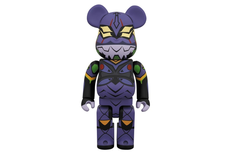 Evangelion x Medicom Toy 400%「13號機」Bearbrick 聯名玩偶