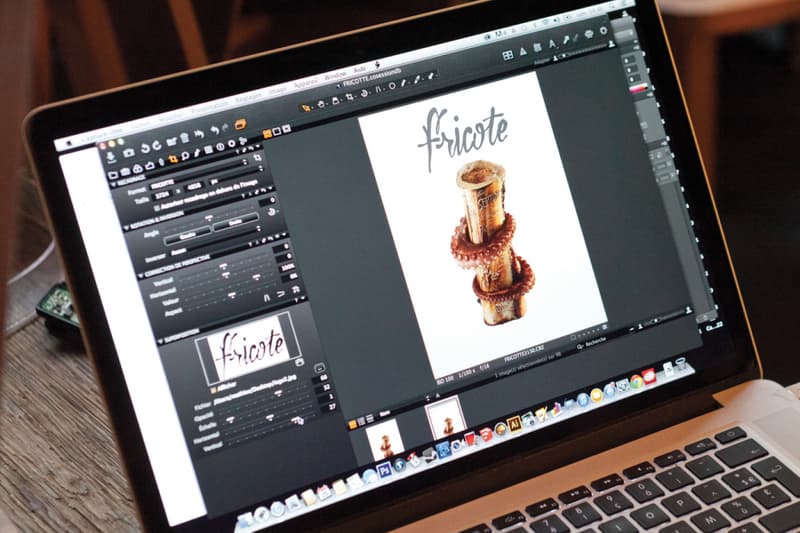 美食雜志《Fricote》第 15 期封面制作花絮