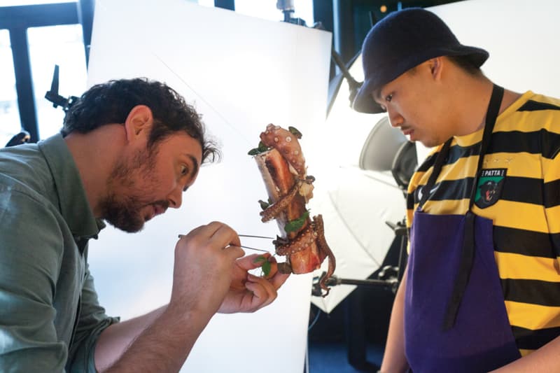 美食雜志《Fricote》第 15 期封面制作花絮