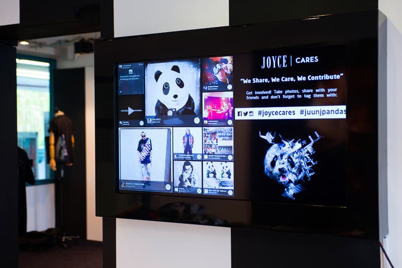 Juun.J 與 Joyce Cares 攜手於 PMQ 元創方開展 1,600 只熊貓聯名企劃