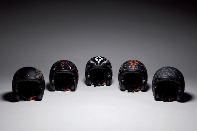 Marcelo Burlon County of Milan 印花機車頭盔