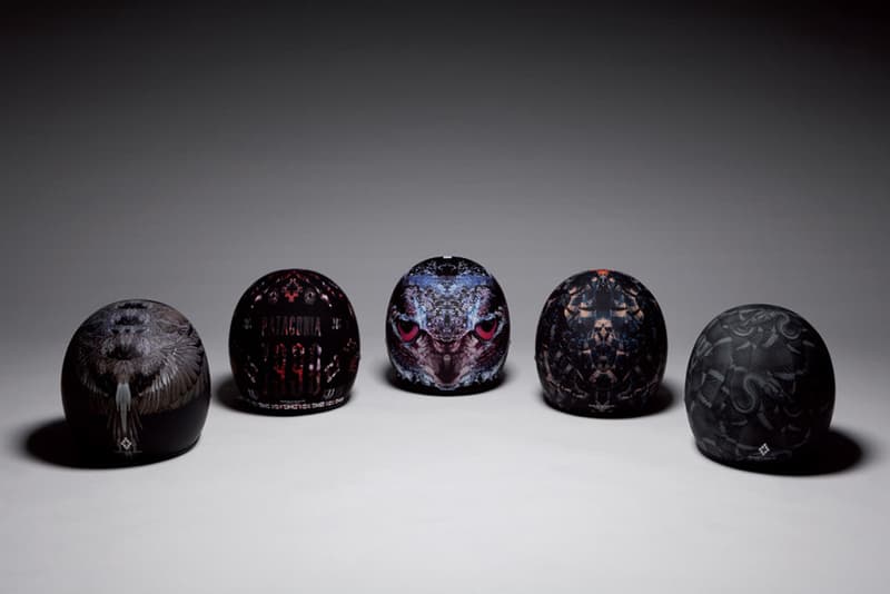 Marcelo Burlon County of Milan 印花機車頭盔