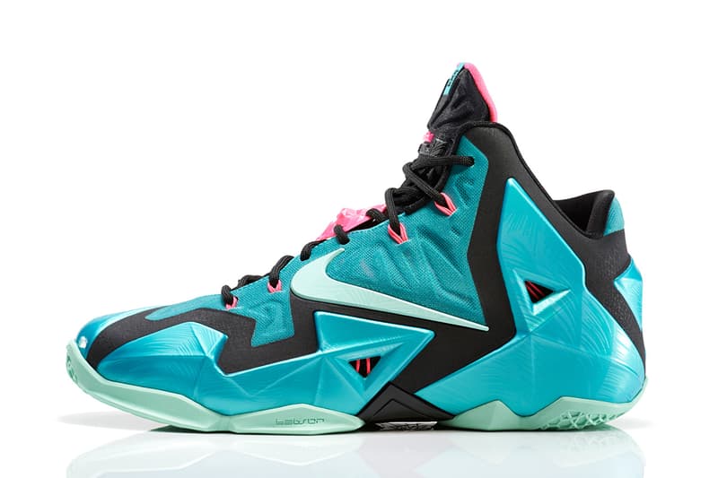 Nike LeBron 11 全新配色設計「South Beach」